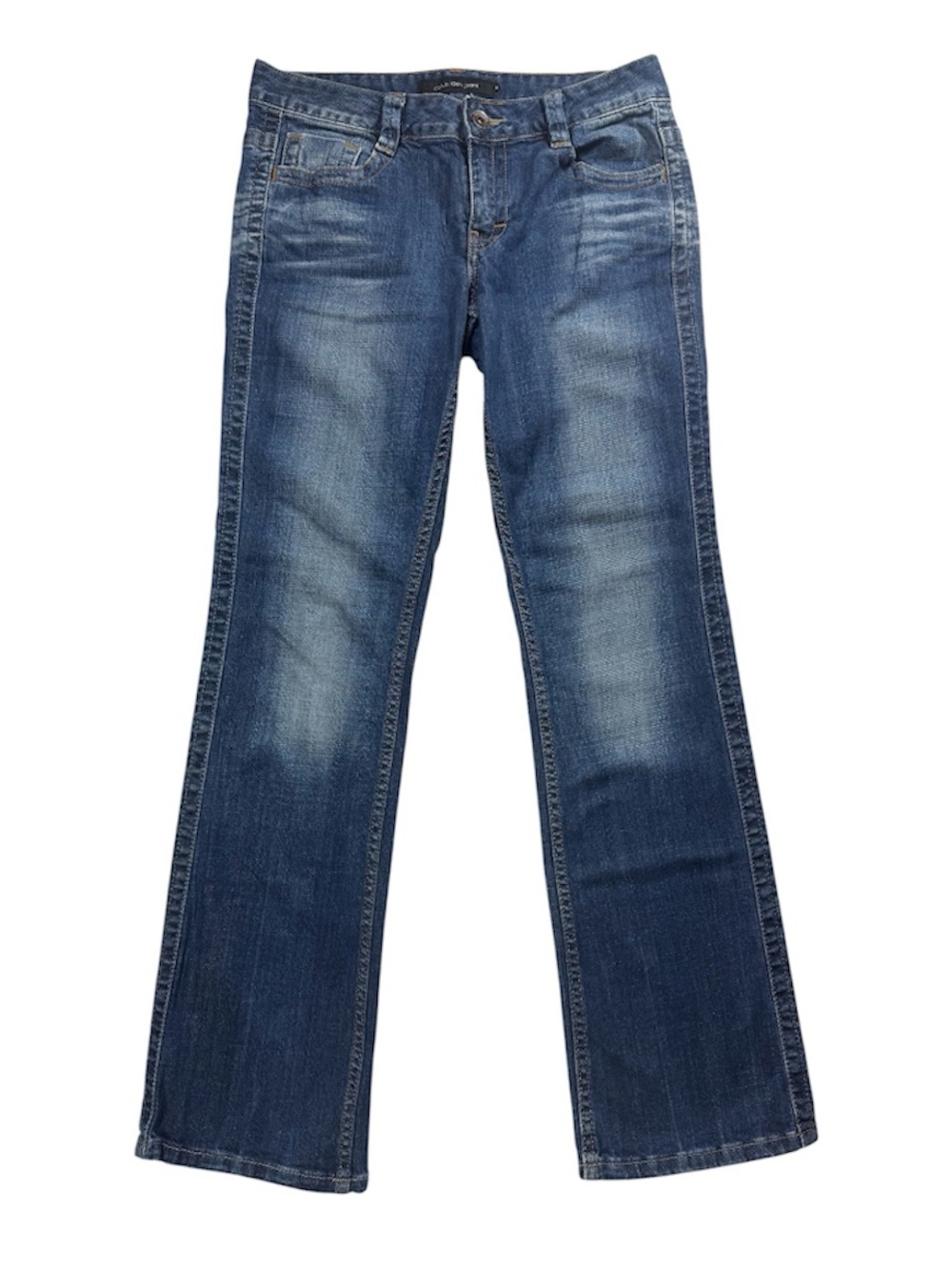 Calvin Klein Jeans Size 6 Bootcut Stretch Medium Wash Denim Jeans